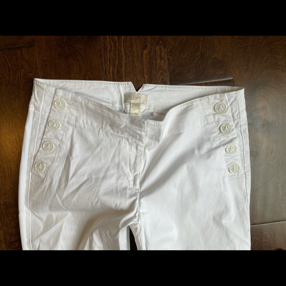 White pants